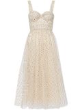 ZIMMERMANN tulle midi dress - Neutrals