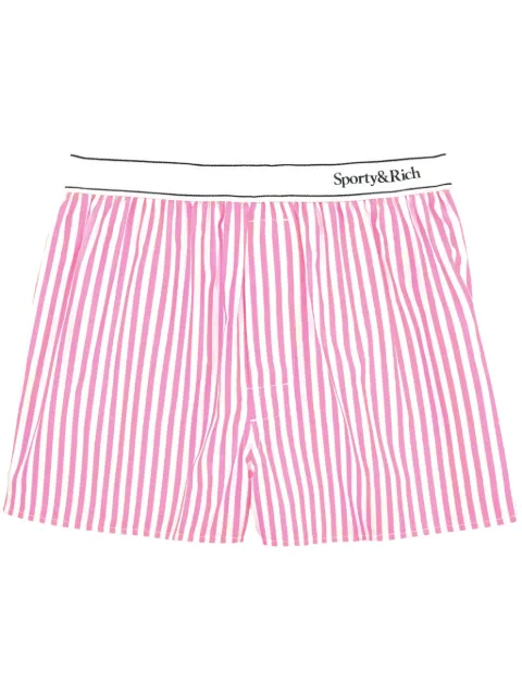 Sporty & Rich logo-band boxer shorts 