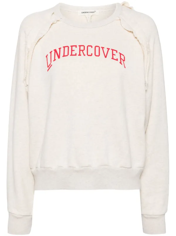 Undercover ロゴ スウェットシャツ | ニュートラル | FARFETCH JP