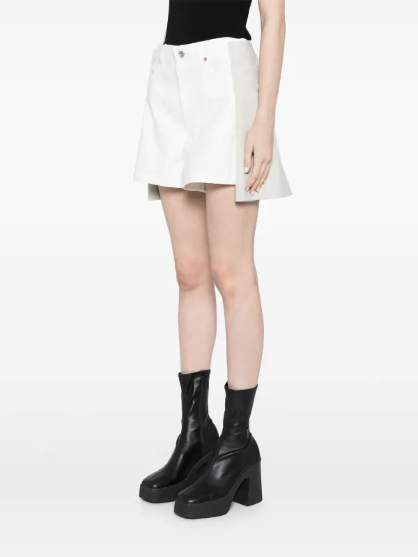 SACAI ホワイト ショートパンツ SACAI ホワイト ショートパンツ