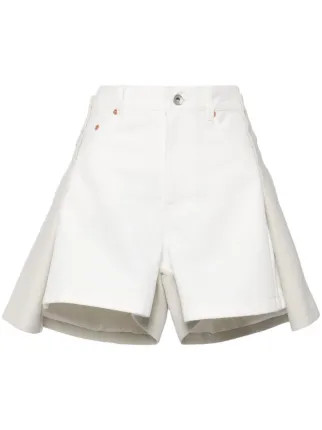 ショートパンツ SACAI Women Shorts  Burmudas 25 07644 151 WHITE Carpenter Featherweight Women's Shorts - White | Levi's® US