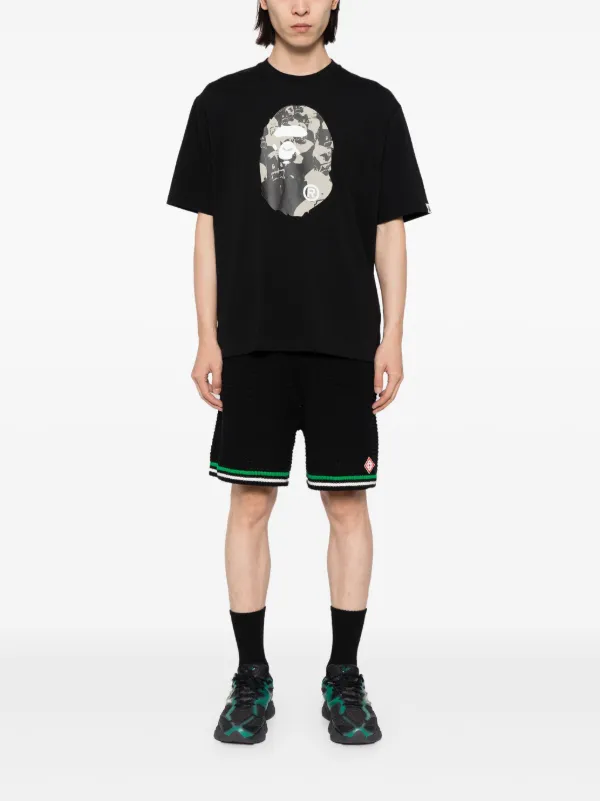 A BATHING APE® グラフィック Tシャツ | ブラック | FARFETCH JP