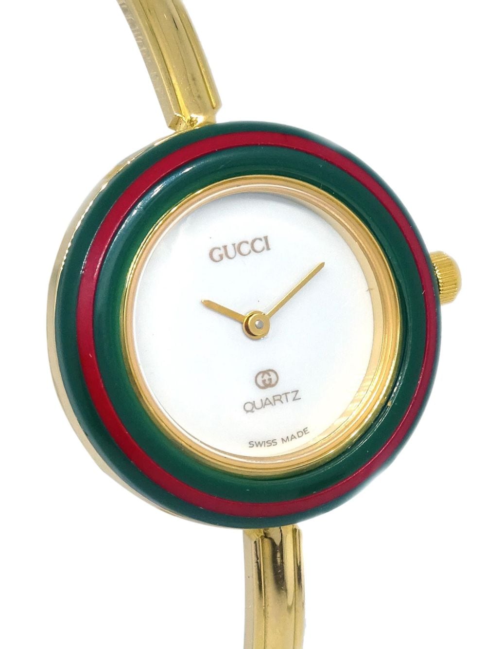 Gucci Pre-Owned 1990-2000s pre-owned Chameleon 25 mm horloge - Blauw