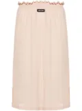 Miu Miu jersey midi skirt - Neutrals
