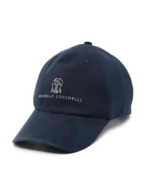 Brunello Cucinelli logo-embroidered baseball cap