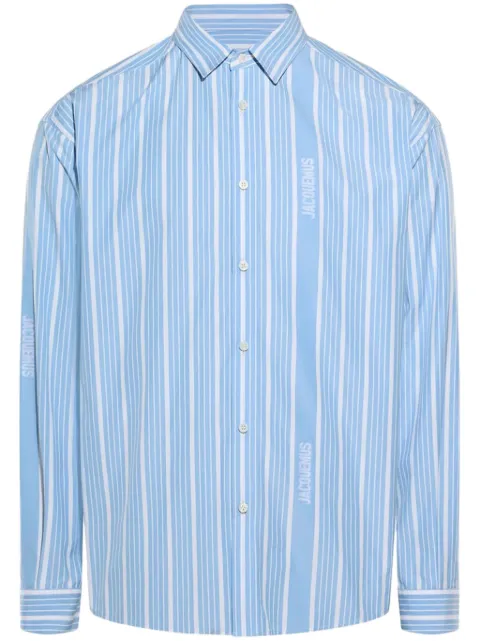 Jacquemus camisa con motivo de rayas