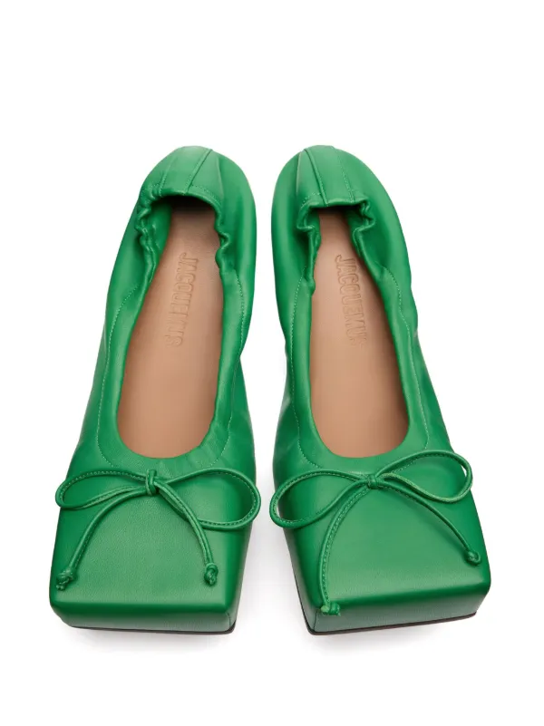 Jacquemus Les Ballerines Ballet Ballerina Shoes Green FARFETCH CA