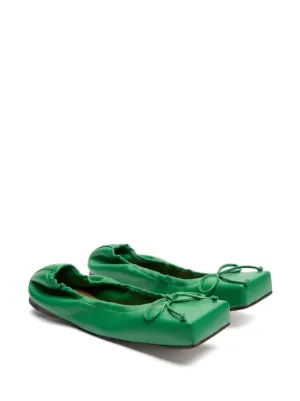 JACQUEMUS 24AW サンダル・ミュール グリーン系 Sage Green 40mm Les Slingbacks Duelo Basses pumps Jacquemus