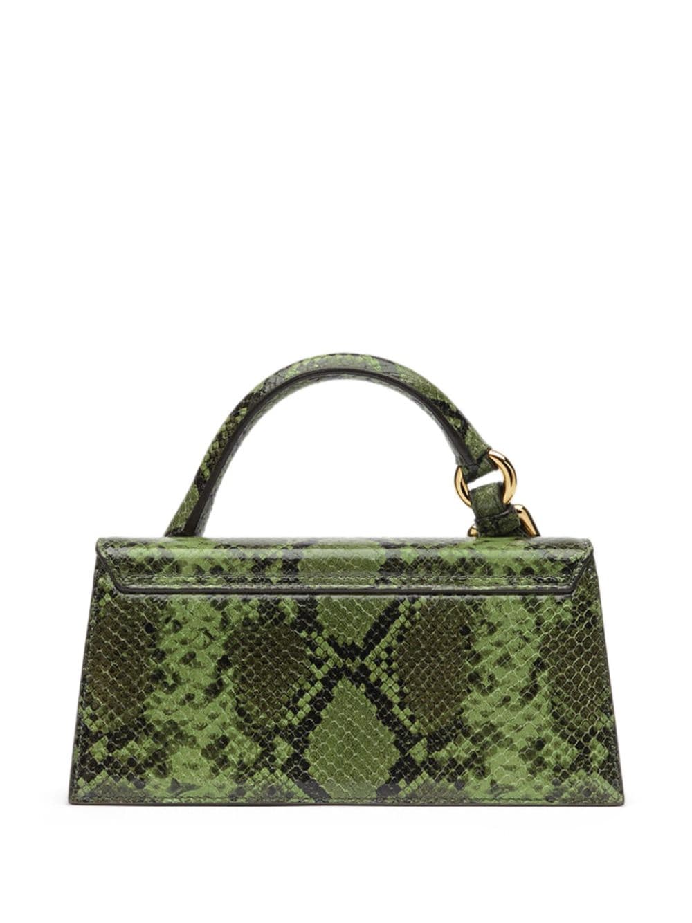 Shop Jacquemus Le Chiquito Long Boucle Tote Bag In Green