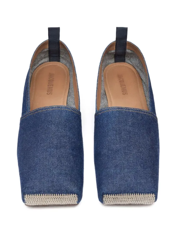 Jacquemus Carré エスパドリーユ | ブルー | FARFETCH JP