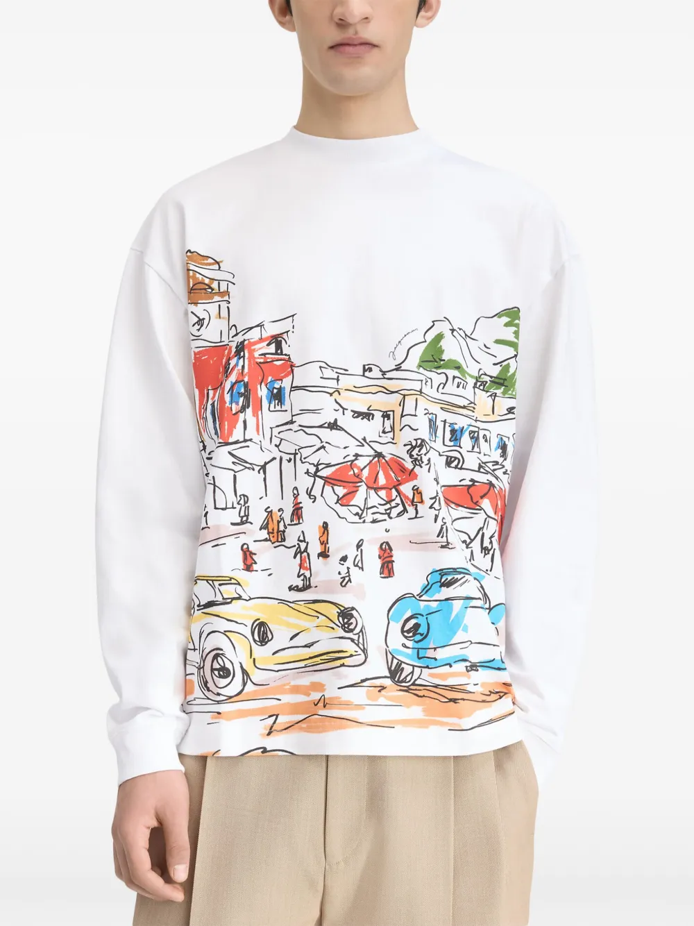 Jacquemus The Largo T-shirt - Wit