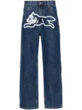 ICECREAM Running Dog Double Scoop straight jeans - Blue