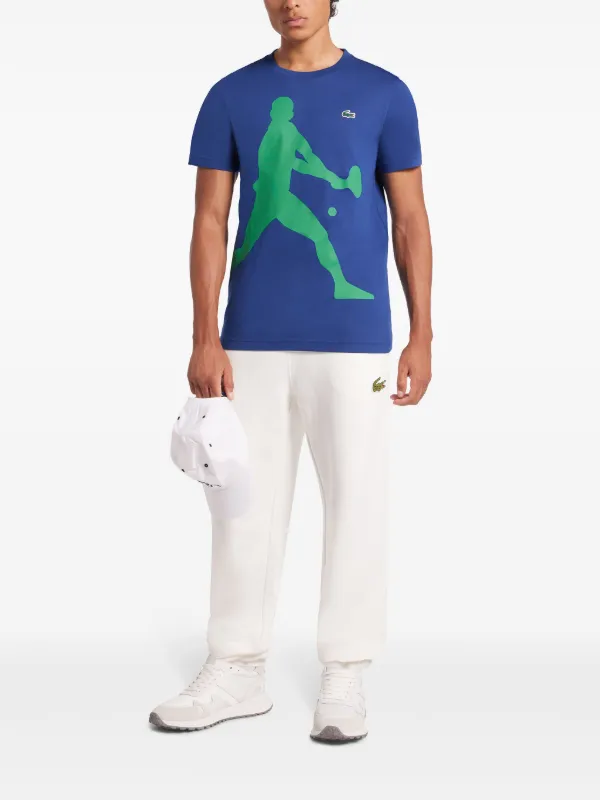 Lacoste x Novak Djokovic Tennis Tシャツ | ブルー | FARFETCH JP