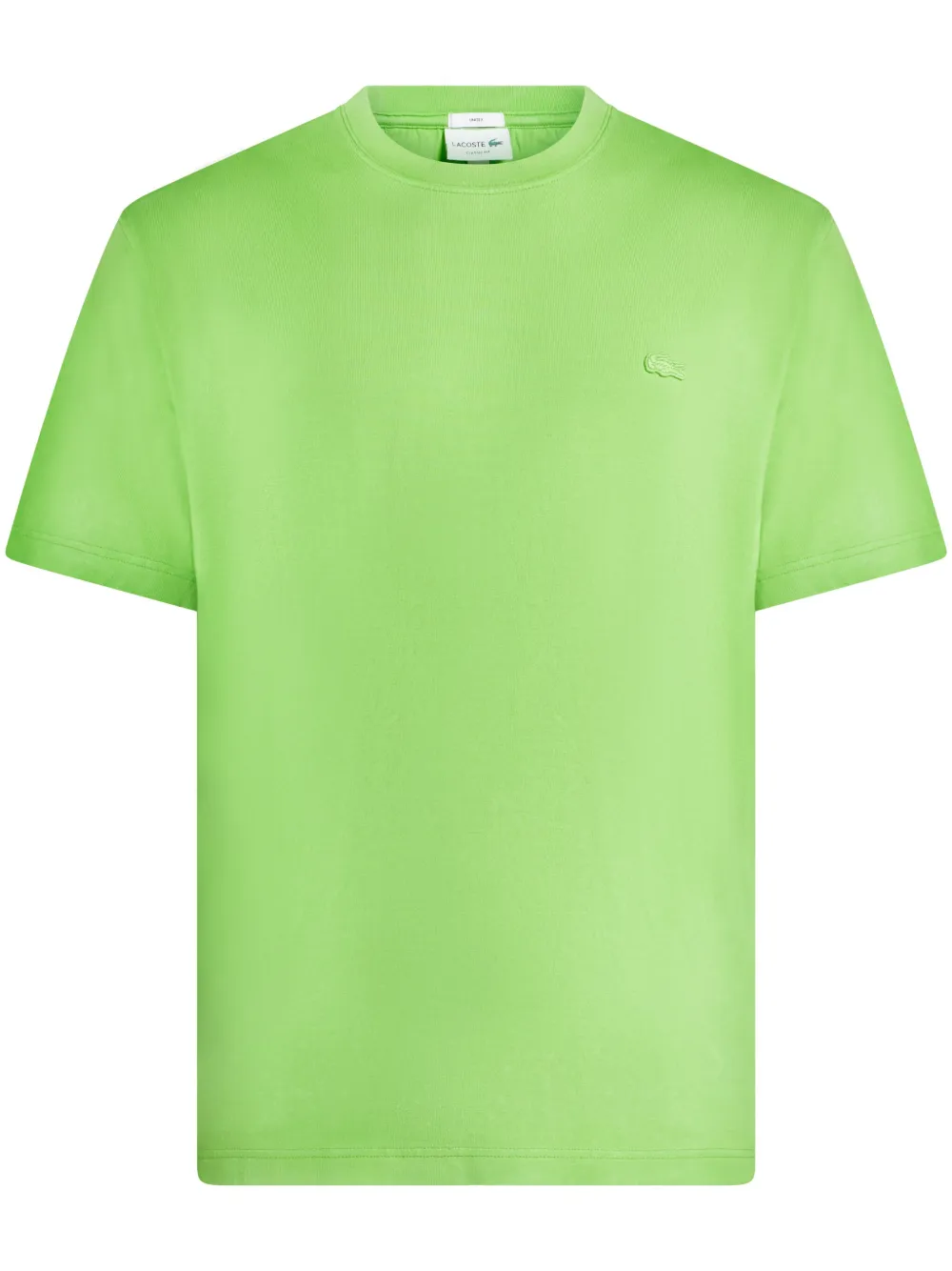 Lacoste T-shirt met logopatch Groen