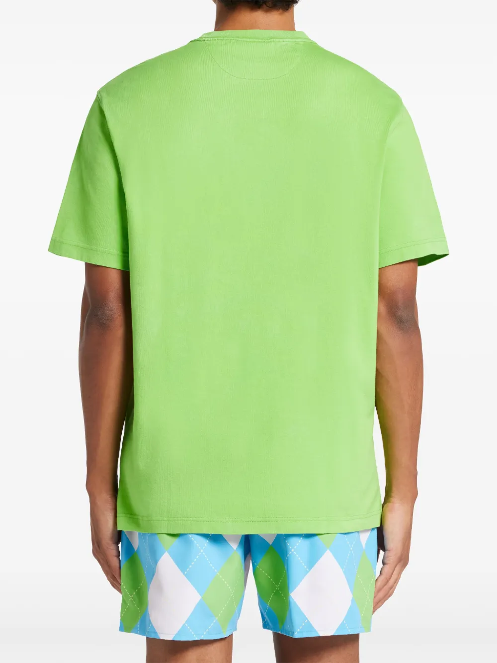 Lacoste T-shirt met logopatch Groen