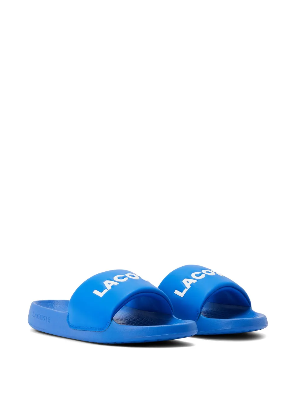 Lacoste Serve Slide 1.0 teenslippers - Blauw
