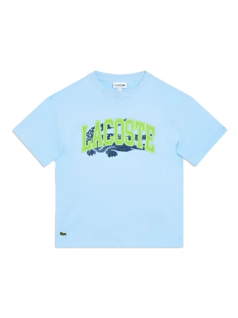 Lacoste Kids crocodile-print T-shirt