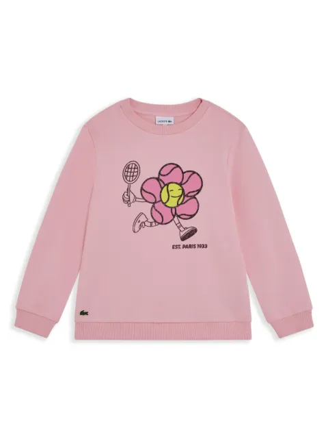 Lacoste graphic-print sweatshirt