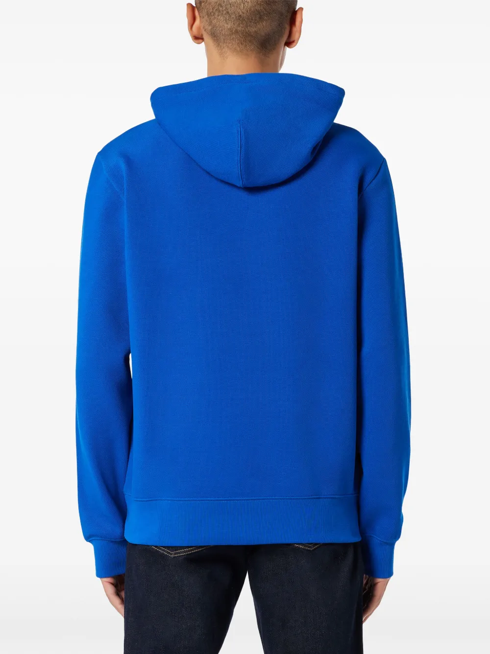Lacoste Hoodie met logoprint Blauw