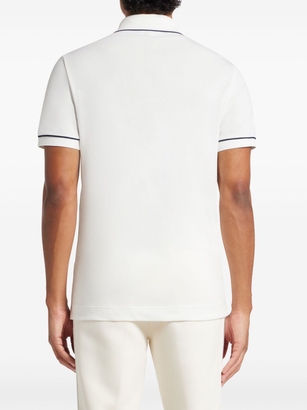 Shop Lacoste Paris Polo Shirt In White