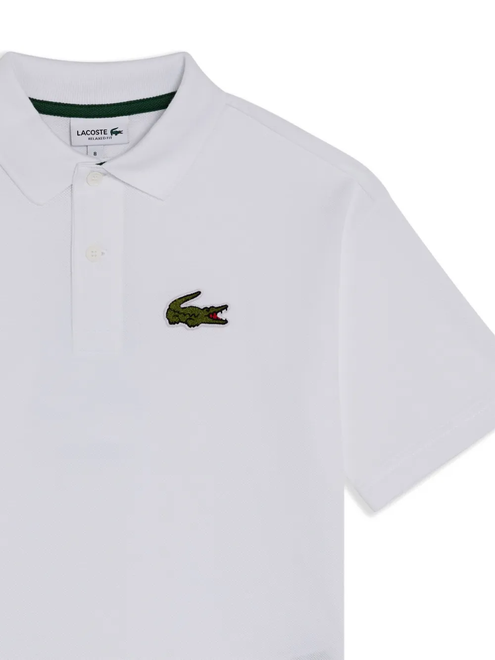 Lacoste Petit piqué poloshirt Wit