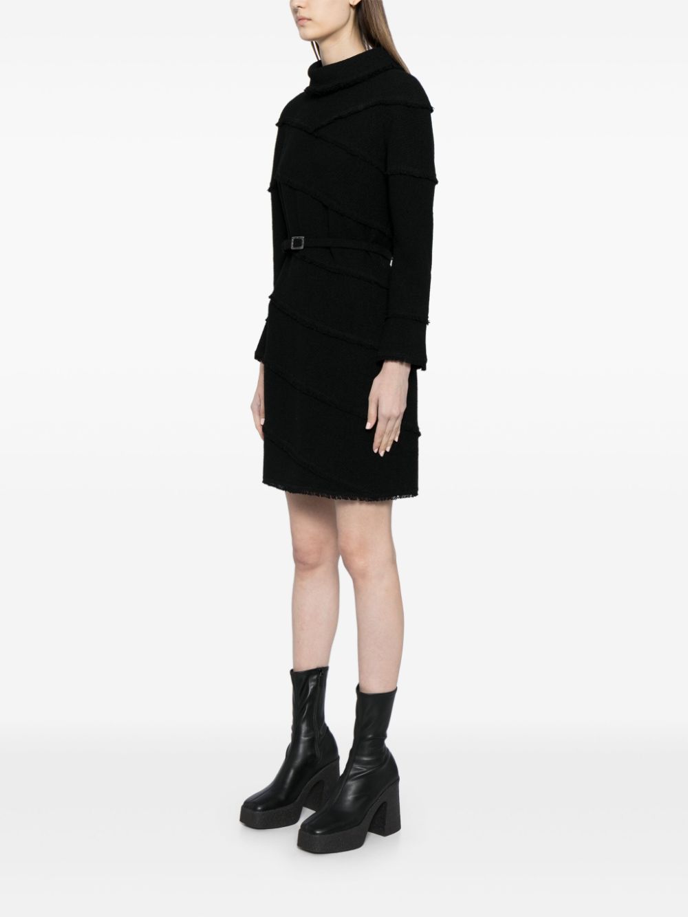 CHANEL 2008 panelled tweed dress Women