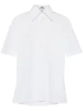 Celine Pre-Owned cotton poplin shirt - White