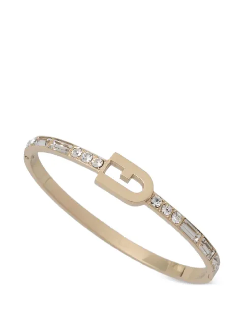 Furla crystal-embellished Arch-logo bracelet