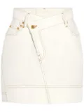 Jacquemus La jupe de-Nîmes mini skirt - Neutrals