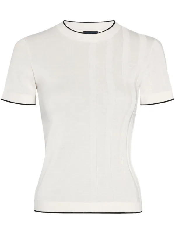 【関税込み】JACQUEMUS オフホワイト Le t-shirt Tricot Tシャツ The Tricot t-shirt by JACQUEMUS | Official website