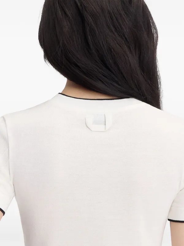 【関税込み】JACQUEMUS オフホワイト Le t-shirt Tricot Tシャツ JACQUEMUS Jacquemus Le Tricot T-Shirt 'Off White' | goat