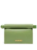 Jacquemus La Petite Pochette Rond Carré clutch bag - Green