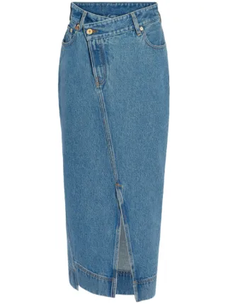 JACQUEMUS デニムスカート Jacquemus La Jupe de-Nîmes スカート | ブルー | FARFETCH JP