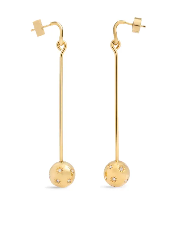 人気!JACQUEMUS ゴールド Les boucles Nodo ピアス Jacquemus Les Boucles Nodo ピアス | ゴールドトーン | FARFETCH JP