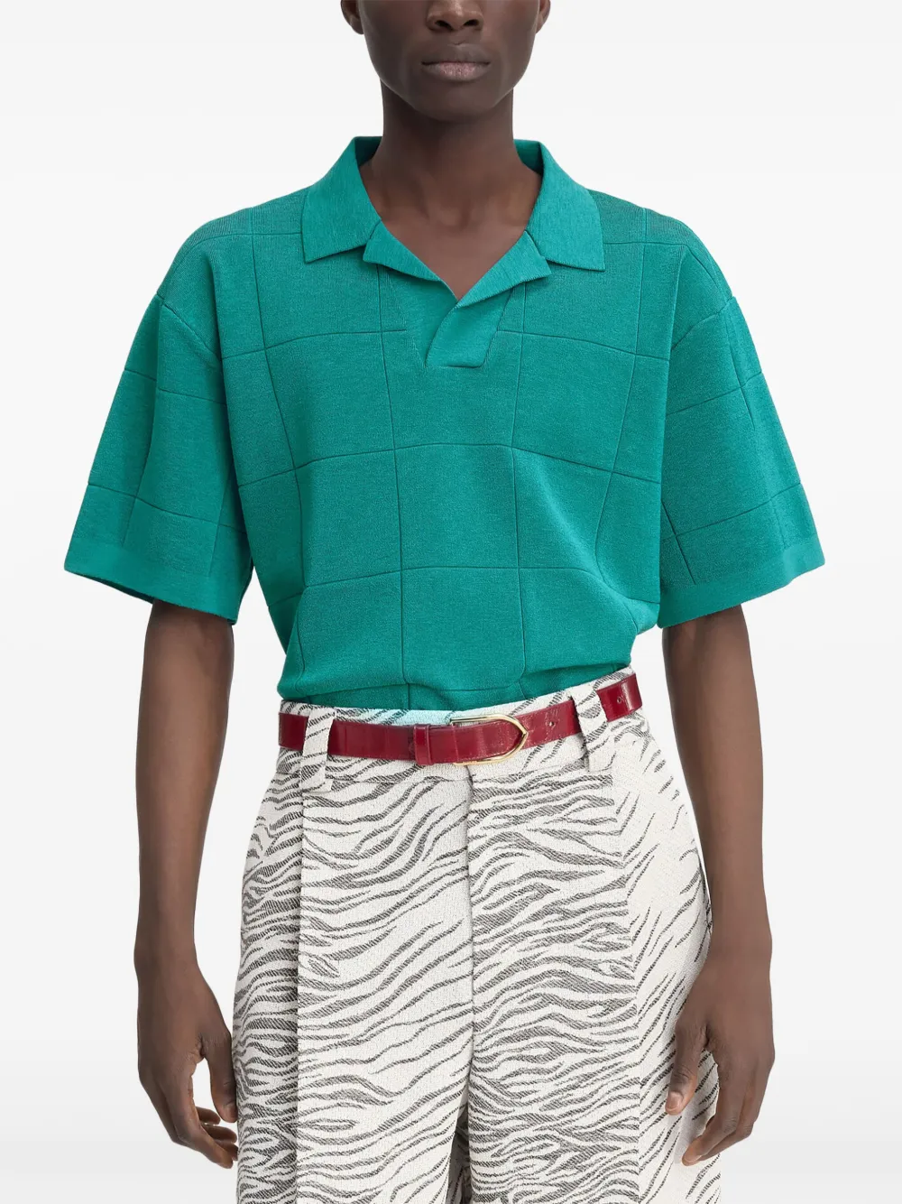 Jacquemus The Bacino poloshirt Blauw