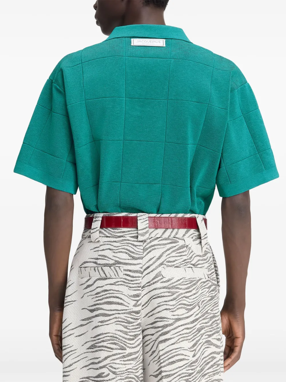 Jacquemus The Bacino poloshirt Blauw