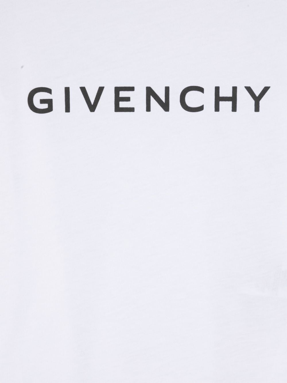 Shop Givenchy Logo-print Cotton T-shirt In 白色