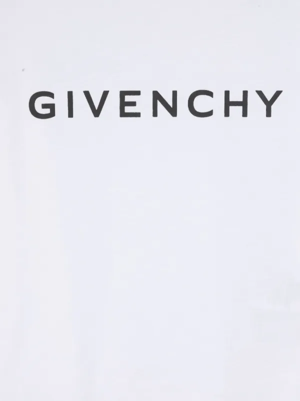 Givenchy Kids logo-print Cotton T-shirt White FARFETCH TR