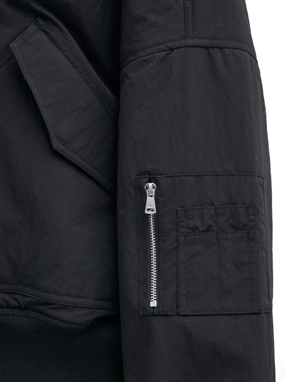 DKNY Jack met kraag en rits Zwart