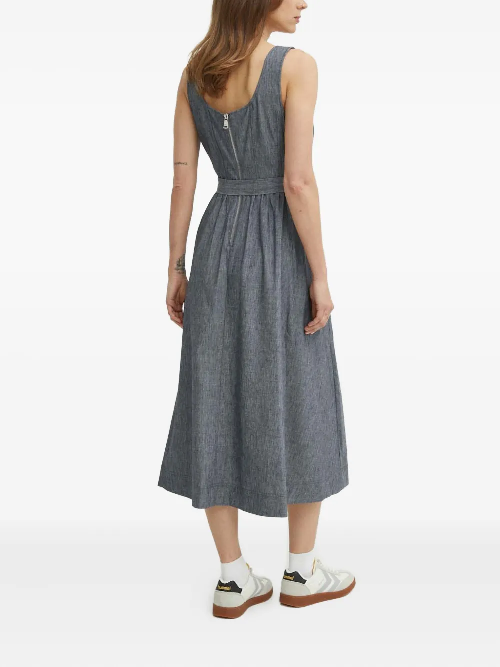 DKNY vestido midi con moño en la cintura | Vestidos de día | Image 2