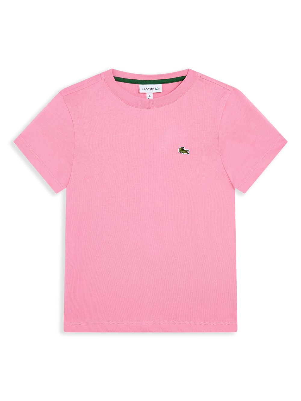 Lacoste logo-patch T-shirt - Pink