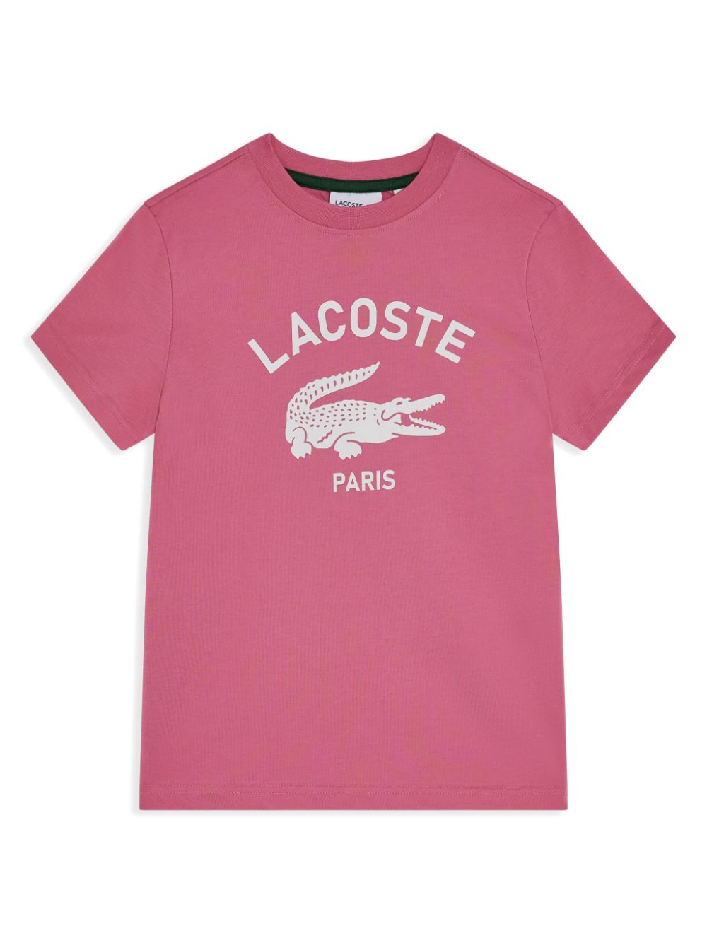 Lacoste logo-print t-shirt - Pink