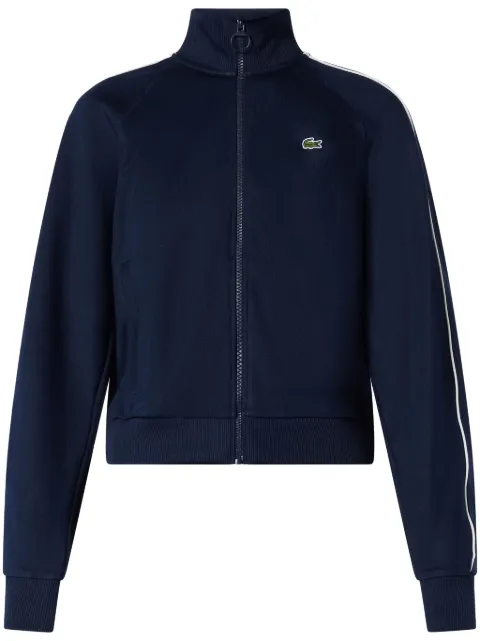 Lacoste logo-appliqué track jacket