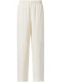 Lacoste wide-leg track pants - Neutrals