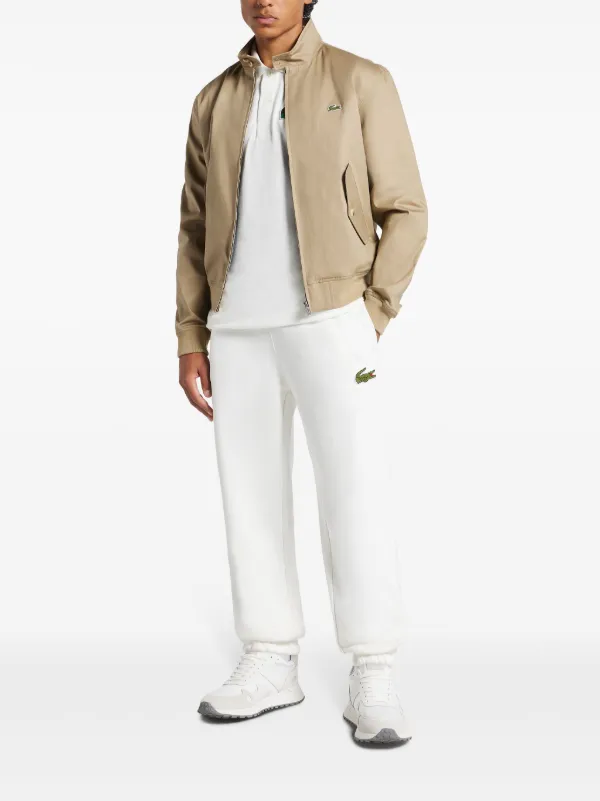 Lacoste logo-appliqué Track Pants White FARFETCH PH