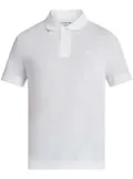 Lacoste logo-patch polo shirt - White