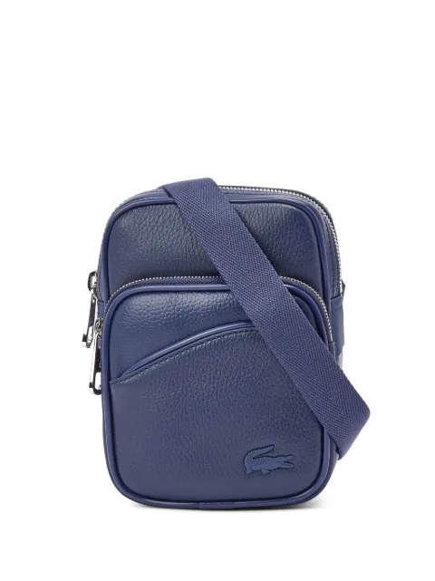 Lacoste small Angy leather shoulder bag