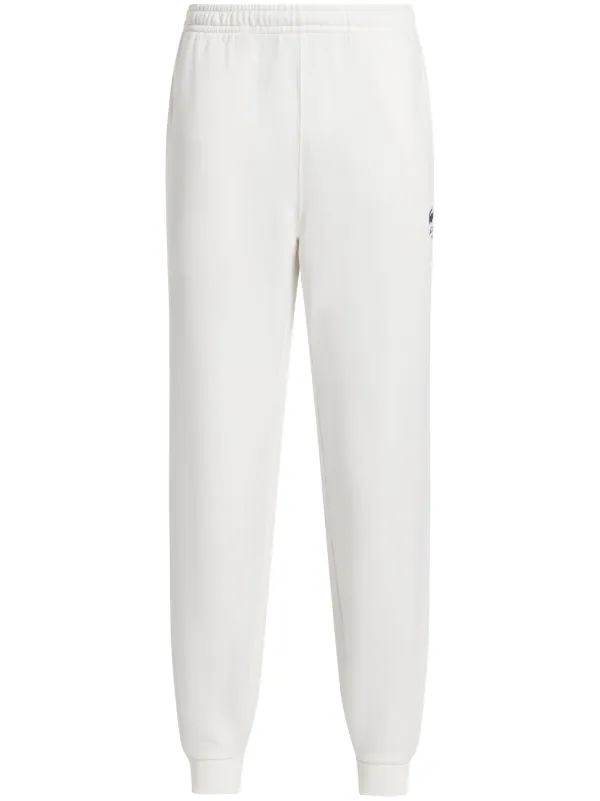 Lacoste logo-embroidered Track Pants White FARFETCH ID