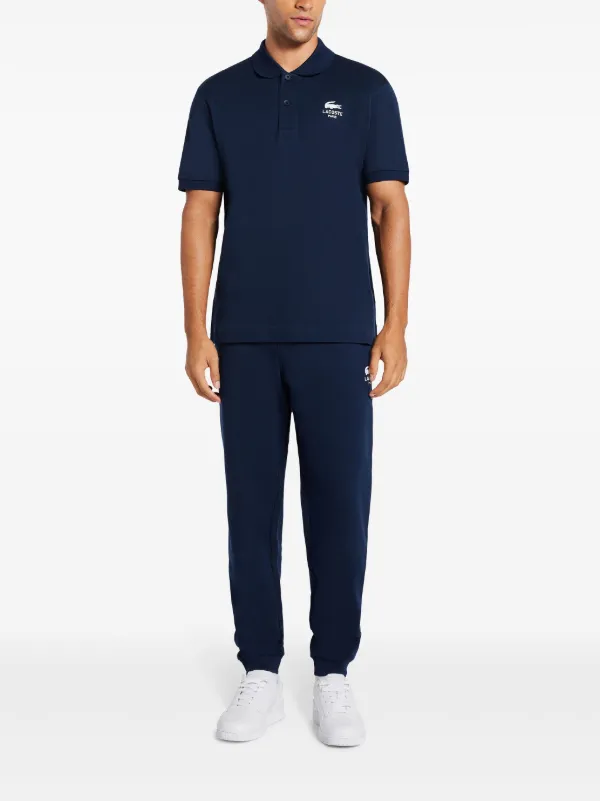 Lacoste プリント ポロシャツ | ブルー | FARFETCH JP