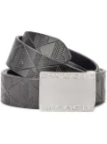 Lacoste leather belt - Black